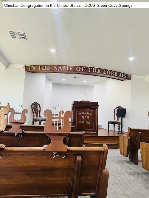 Christian Congregation in the United States - CCUS Green Cove Springs