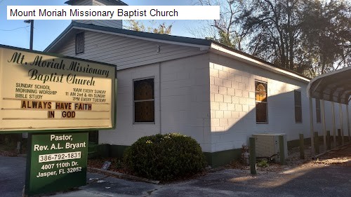 Mount Moriah Missionary Baptist Church