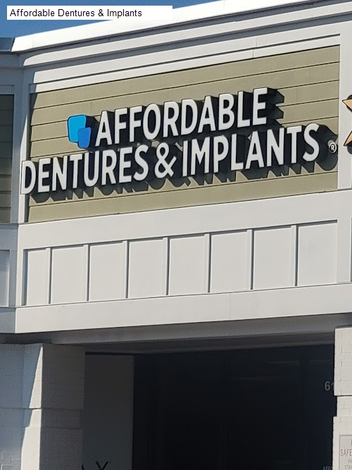 Affordable Dentures & Implants