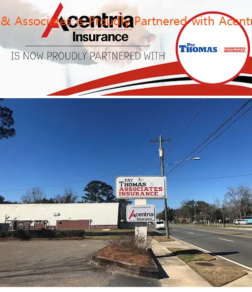 Pat Thomas & Associates is Proudly Partnered with Acentria Insurance