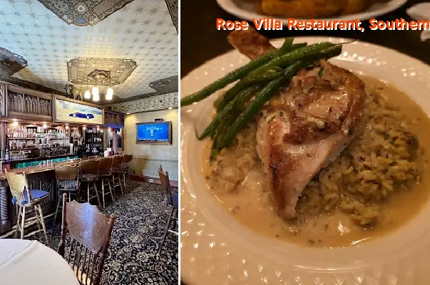 Rose Villa Restaurant, Southern Table and Bar