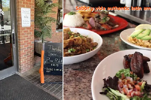 Sabor y vida authentic latin american food restaurant