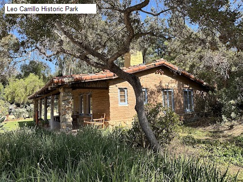 Leo Carrillo Historic Park